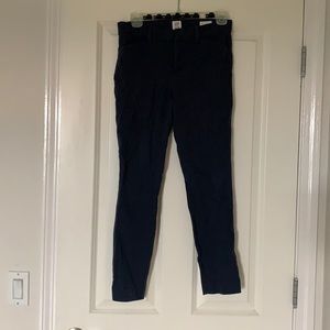 Gap Signature Skinny Ankle (Navy)- size 0